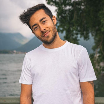 T-shirt Perfect Basic organic cotton - white | color:weiss |yoga t-shirt männer weiss