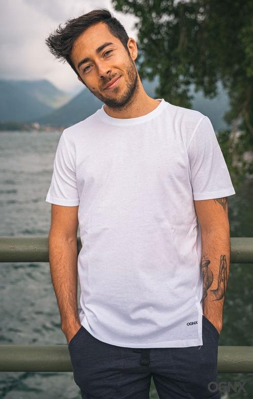 | color:weiss |yoga t-shirt männer weiss