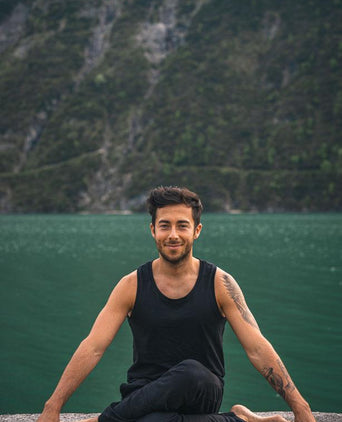 Tank Perfect Basic Bio Baumwolle - schwarz | color:schwarz |yoga tank männer schwarz