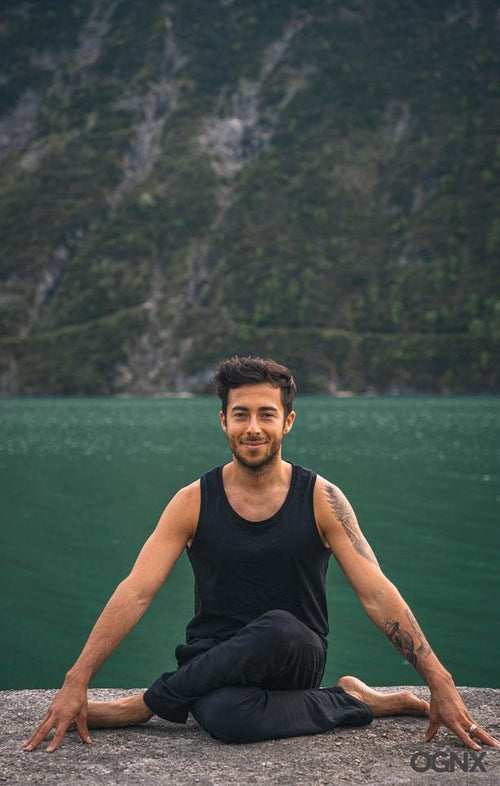 | color:schwarz |yoga tank männer schwarz