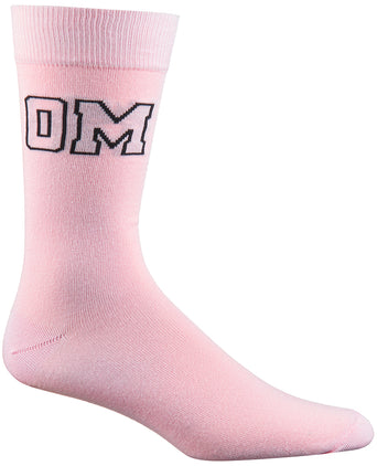 Yoga Socken OM Bio Baumwolle - rosa | color:rosa |yoga socken OM druck rosa