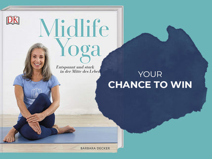 Win the book Midlife Yoga and our Pigment Dyed Lotus Shirt (finished)