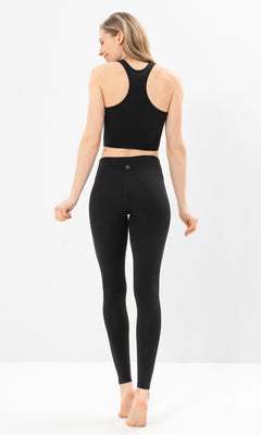Yoga Basic Leggings Tencel™ Organic Cotton Luna - black