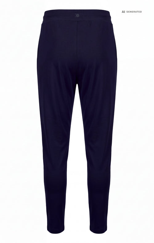 Yoga Basic Harem Pants 2.0 Bio Baumwolle Hanna - dunkelblau – AI GENERATED / KI-GENERIERT