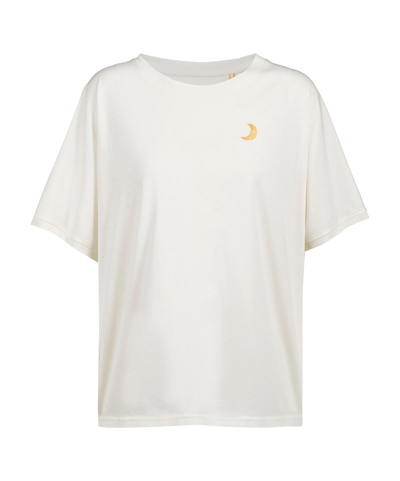 Yoga Boxy T-Shirt Moonlight Organic Cotton Tencel™ Sora- white OGNX