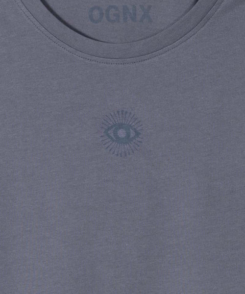 | color:grau | yoga damen boxy tank cosmic leopard | bio baumwolle tencel | yoga boxy tank top | yoga oberteil nachhaltig