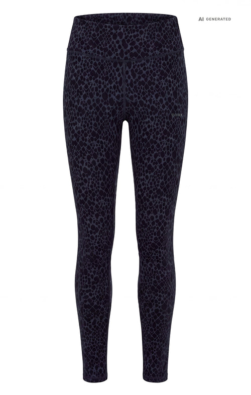 Yoga Soft Leggings 2.0 Animal Bio Baumwolle Luna - grau – AI GENERATED / KI-GENERIERT