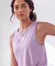 Yoga Tank OH MY OM Bio Baumwolle Tencel™ Tari - lila - XS
