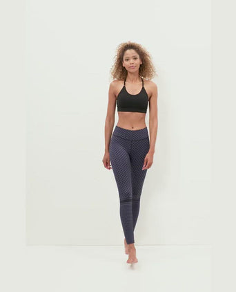 | color:blau |yoga leggings blau keffiah