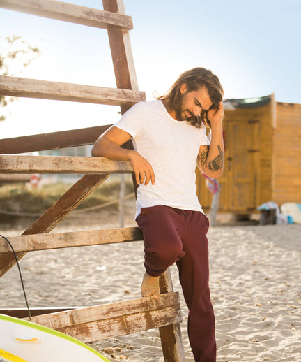 | color:rot |yoga hose männer rot
