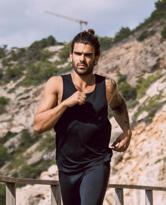 Mesh tank - black