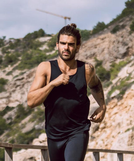 Mesh tank - black