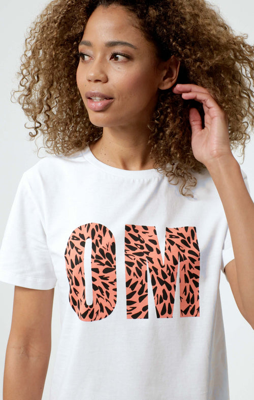 Ognx Loose T-Shirt OM Bio Baumwolle - orange