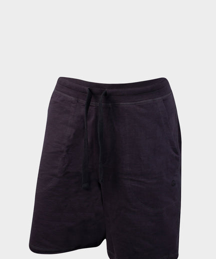 | color:schwarz |yoga shorts männer schwarz bio baumwolle