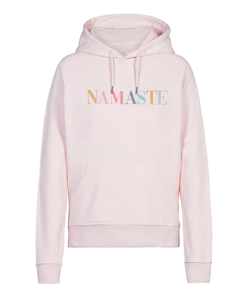 Ognx Yoga Hoodie Namaste Bio Baumwolle - rosa