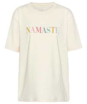 | color:weiss |yoga t-shirt namaste weiss