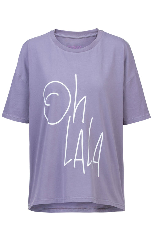 | color:lila |t-shirt ohlala lila bio baumwolle