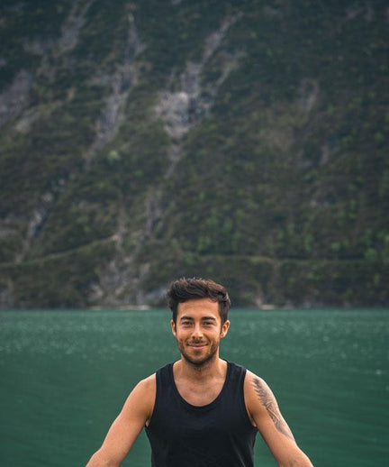 | color:schwarz |yoga tank männer schwarz