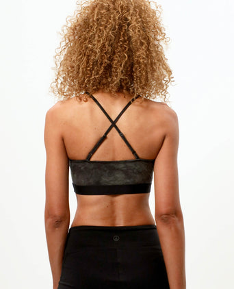 | color:grün |yoga soft bh batik grün leichter support